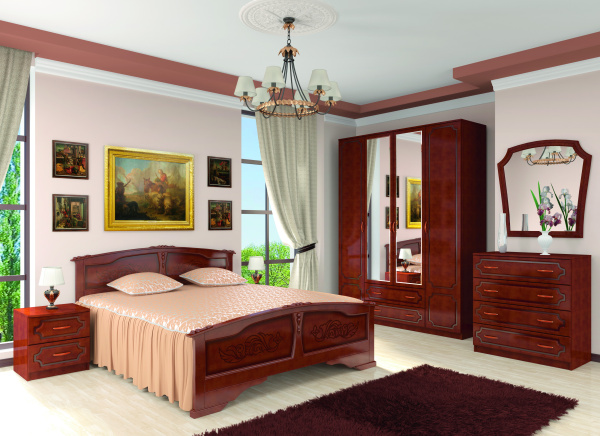 Комод Лак 4 ящика