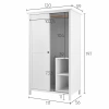Шкаф двухдверный Кымор Hemnes