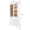 Шкаф витрина Кымор Hemnes с дверями пн/ст