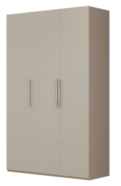 Шкаф распашной Вива ШР-3 (ЛДСП Латте/МДФ Мурило без зеркала)