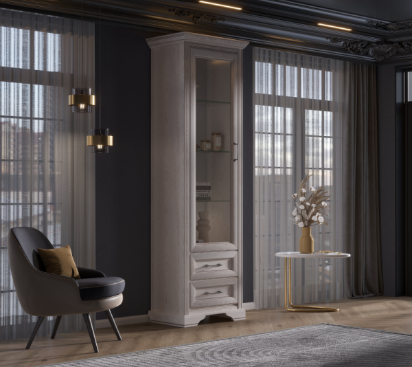 Шкаф СТИЛИУС B169-REG1W2S