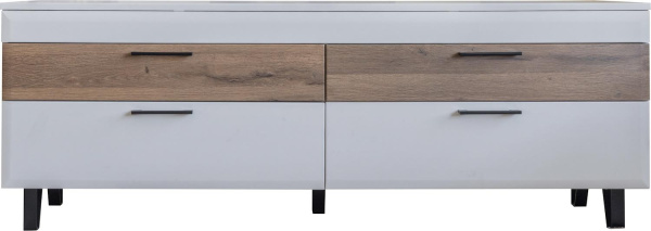 Тумба ТВ Ариста П3.593.0.07 (Беж Нубук + Дуб Артизан Трюфель)