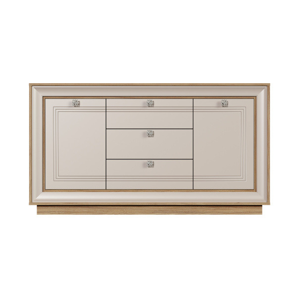 Комодино 1536 Прато (Вяз швейцарский светлый/ Газания матовая)