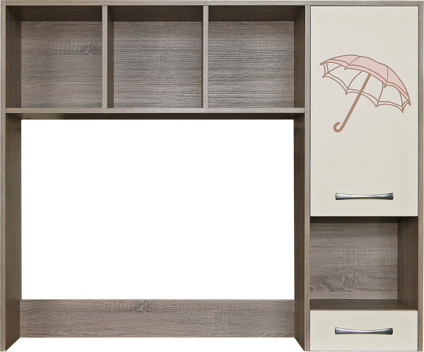 Полка Бритиш Бум П3.0551.2.18 (Дуб трюфельный + крем)