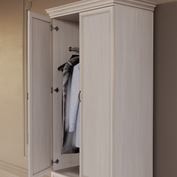 Шкаф распашной двухдверный Сиена