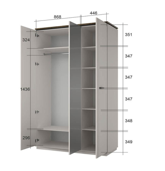 Шкаф 3DG Z ВИНАТИ