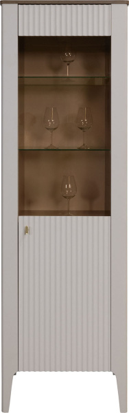 Шкаф Шарли П6.116.0.01 (Шарли керамика + Жемчужный сатин)