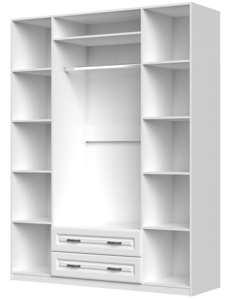 Шкаф распашной Кантри ШР-4 с зеркалом