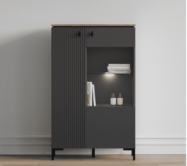 Шкаф САН ДЖИМИНЬЯНО REG1D1W/140 с подсветкой