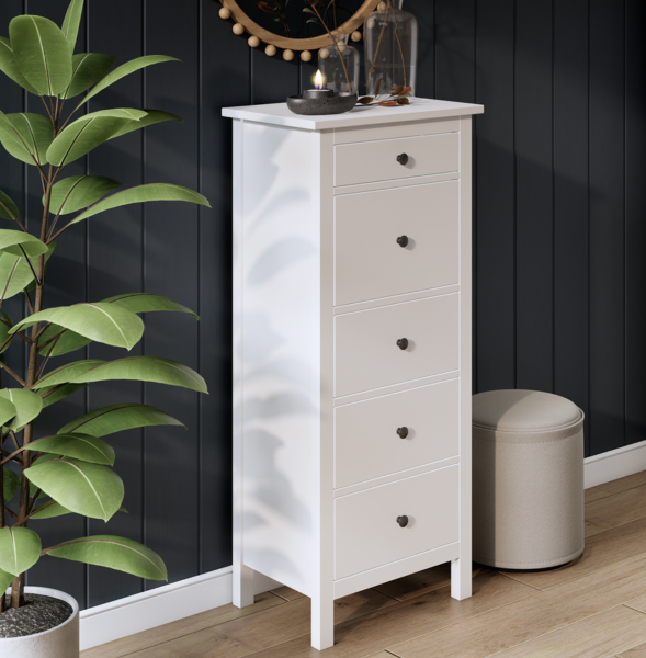 Комод 5 ящиков Кымор Hemnes