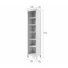Стеллаж малый Кымор Hemnes