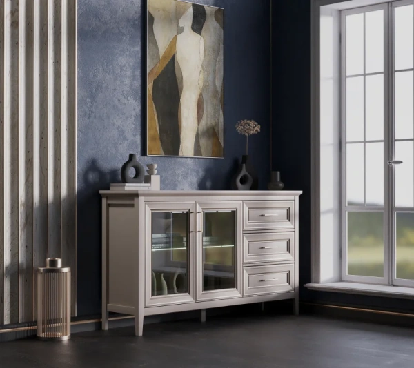 Тумба с подсветкой КЛАССИК KOM2W3S