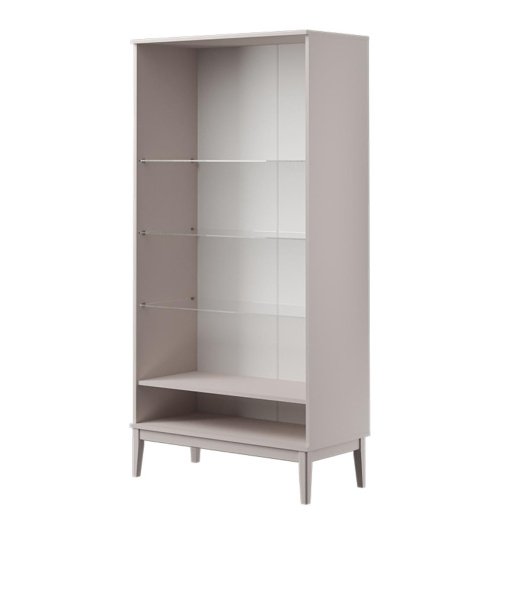 Шкаф с витриной Фарго двухдверный