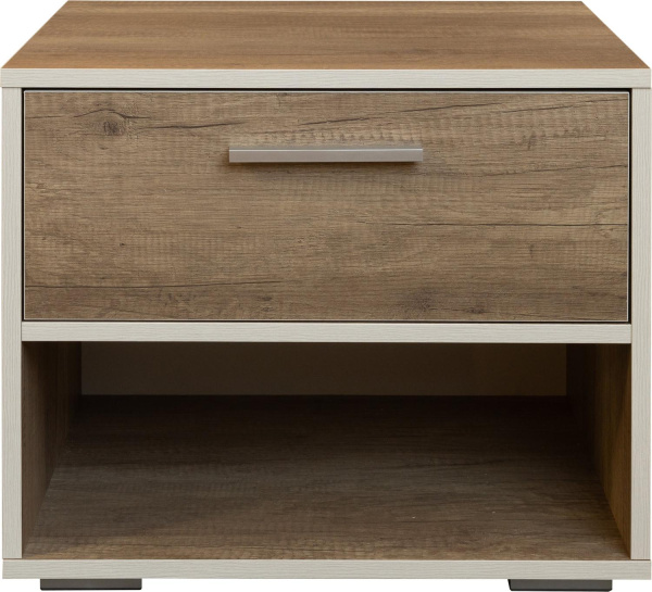 Тумба прикроватная Юнона Лайт П3.0582.1.60 (Дуб бордо лайт+Дуб каньон)