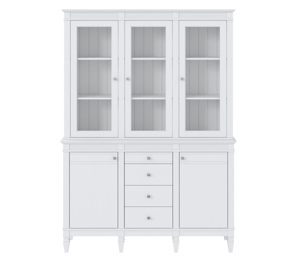 Буфет Ольса 330/324 (Белый лак)