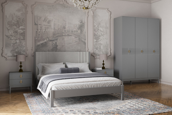 Кровать двуспальная Нортан