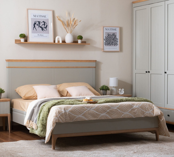 Кровать двуспальная Вида №10 (1400х1900/2000 эмаль)