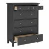 Комод Кантри Hemnes 06 ММЦ (Блек)