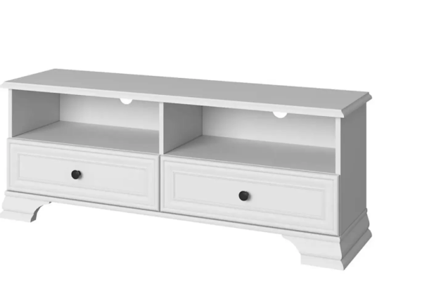 Тумба RTV 2S2N ТИФФАНИ Белая