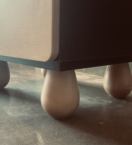 Шкаф двухдверный с ящиками Split SP14