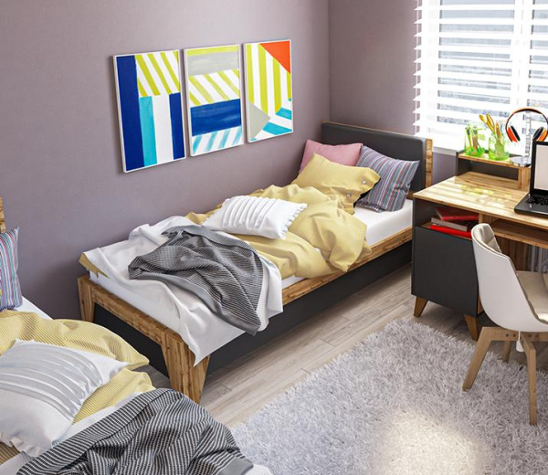 Кровать Сканди МН-036-21