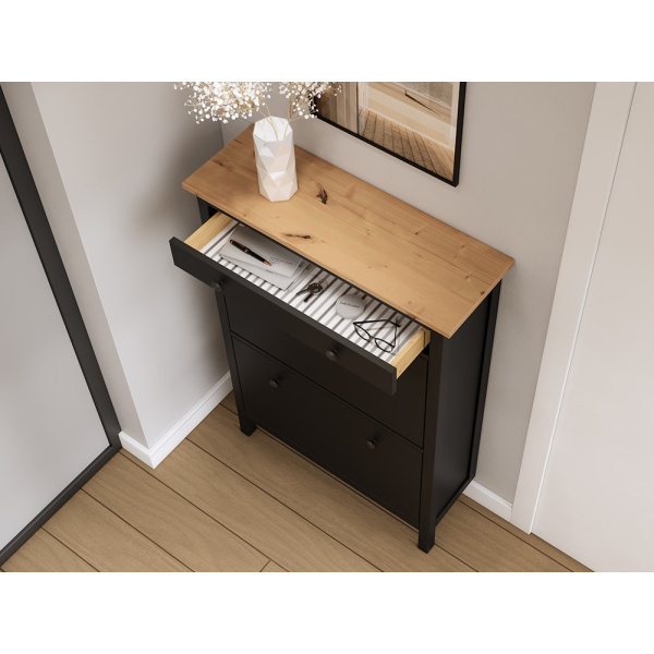 Тумба для обуви 3 ящика Кымор Hemnes