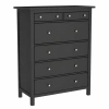 Комод Кантри Hemnes 06 ММЦ (Блек)