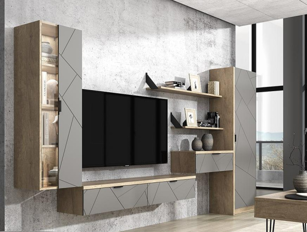 Шкаф навесной 1V-P КАЙЛАС