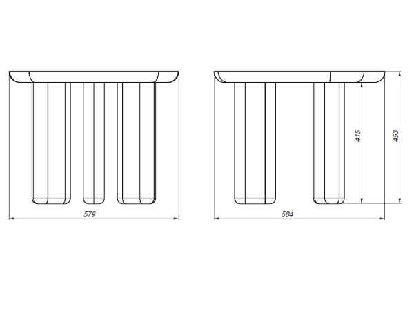 Стол журнальный CHELSEA 500H