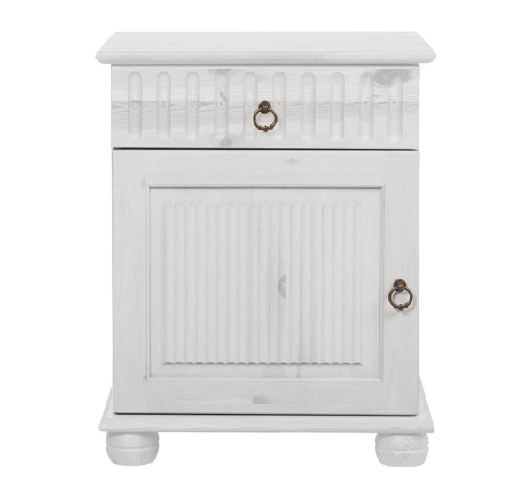 Тумба прикроватная Хельсинки 11 (белый воск)