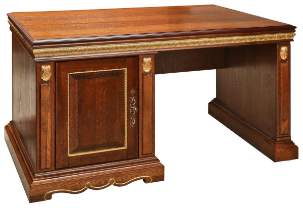 Стол Милана 3П П4.265.2.06-01(396.06-01) (Черешня с золочением)