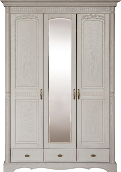 Шкаф для одежды 3д Паола БМ2.671.1.03-01(2165-01) (Розовый пепел)