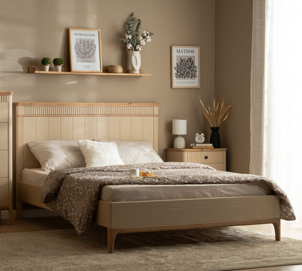 Кровать двуспальная Вида №11 (1400х1900/2000 эмаль)