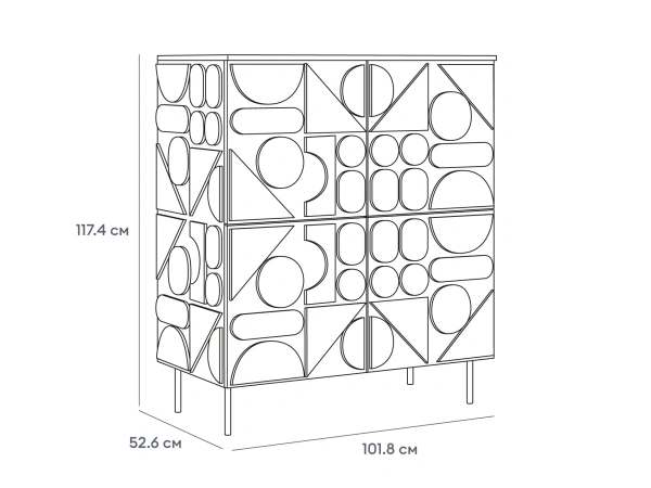 Сервант Milton