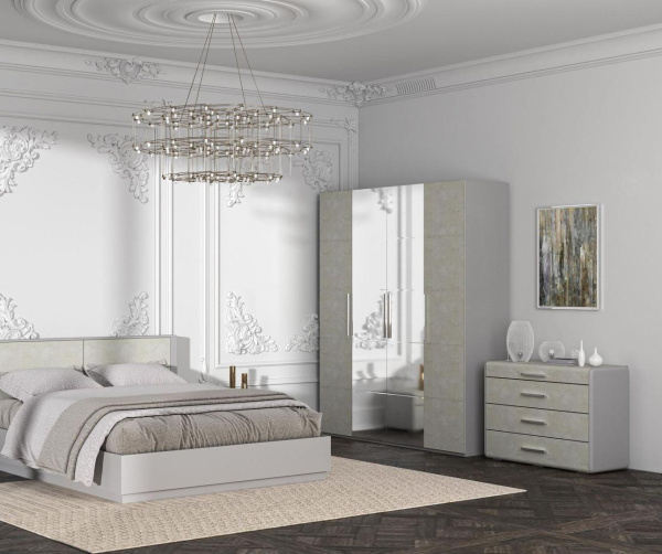 Шкаф распашной Вива ШР-4 с зеркалом