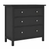 Комод Кантри Hemnes 03 ММЦ (Блек)