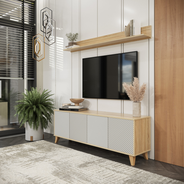 Полка навесная Скалли