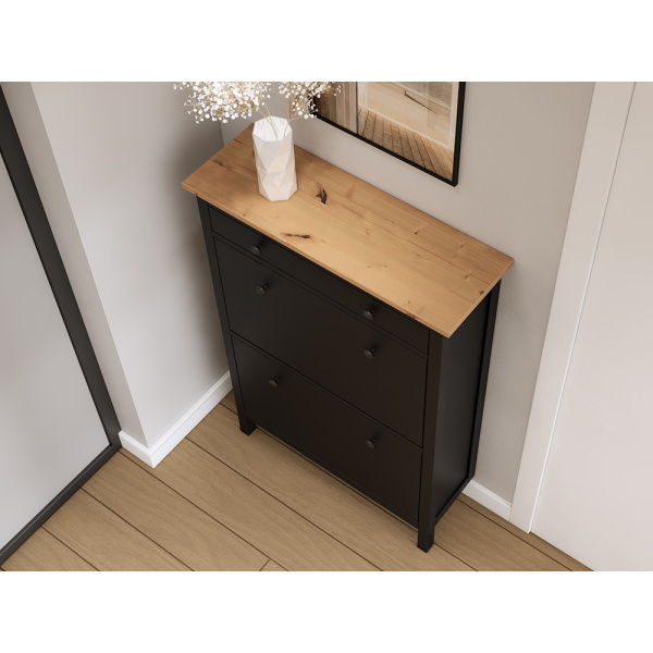 Тумба для обуви 3 ящика Кымор Hemnes