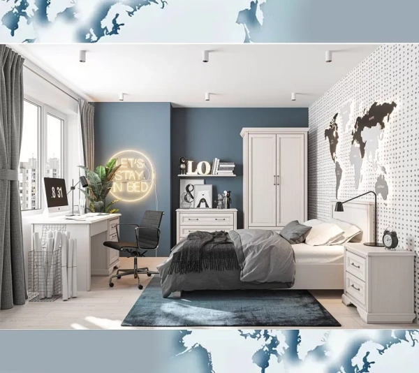 Стол письменный СТИЛИУС B169-BIU130