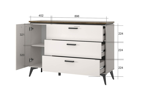 Тумба 1D3S ВИНАТИ