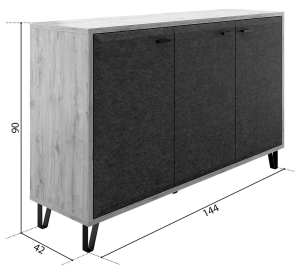 Тумба ГРЕЙС KOM3D