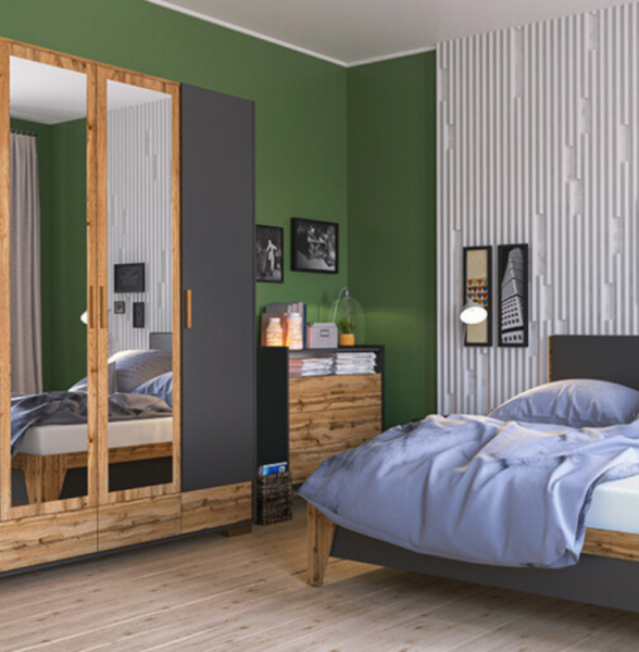 Шкаф для одежды Сканди МН-036-34