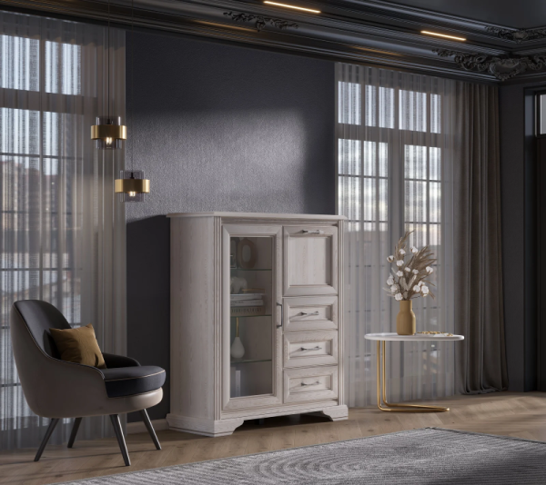 Тумба СТИЛИУС B169-KOM1W1B3S