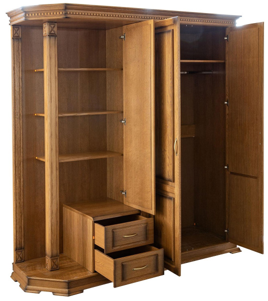 Шкаф комбинированный для прихожей Верди Классик П3.0487.3.01