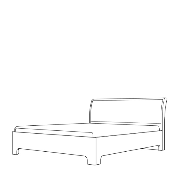 Кровать односпальная 3 Парма Нео