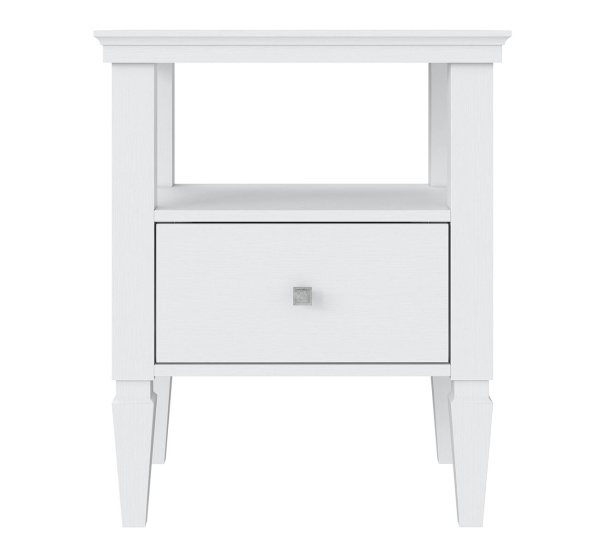 Тумба прикроватная Ольса 01 (Белый лак)