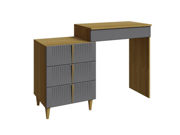 Стол туалетный NEW Калипсо (Дуб седан/Графит)