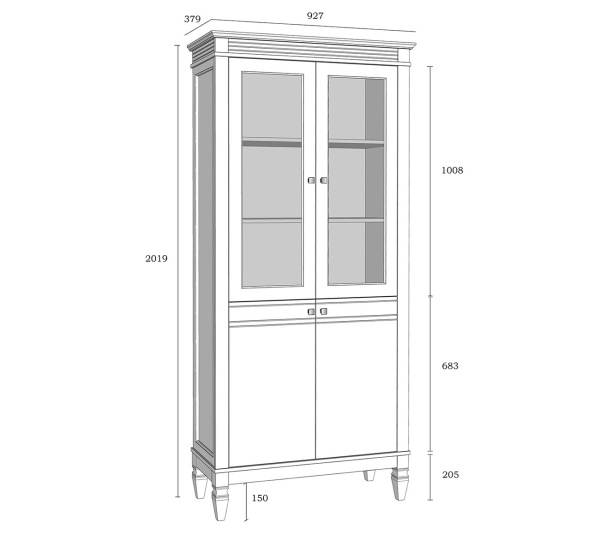 Стеллаж Ольса 202/200