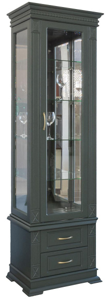 Шкаф комбинированный Верди Классик П1.0487.0.58(-01) (Грин)