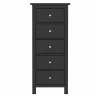 Комод Кантри Hemnes 05 ММЦ (Блек)